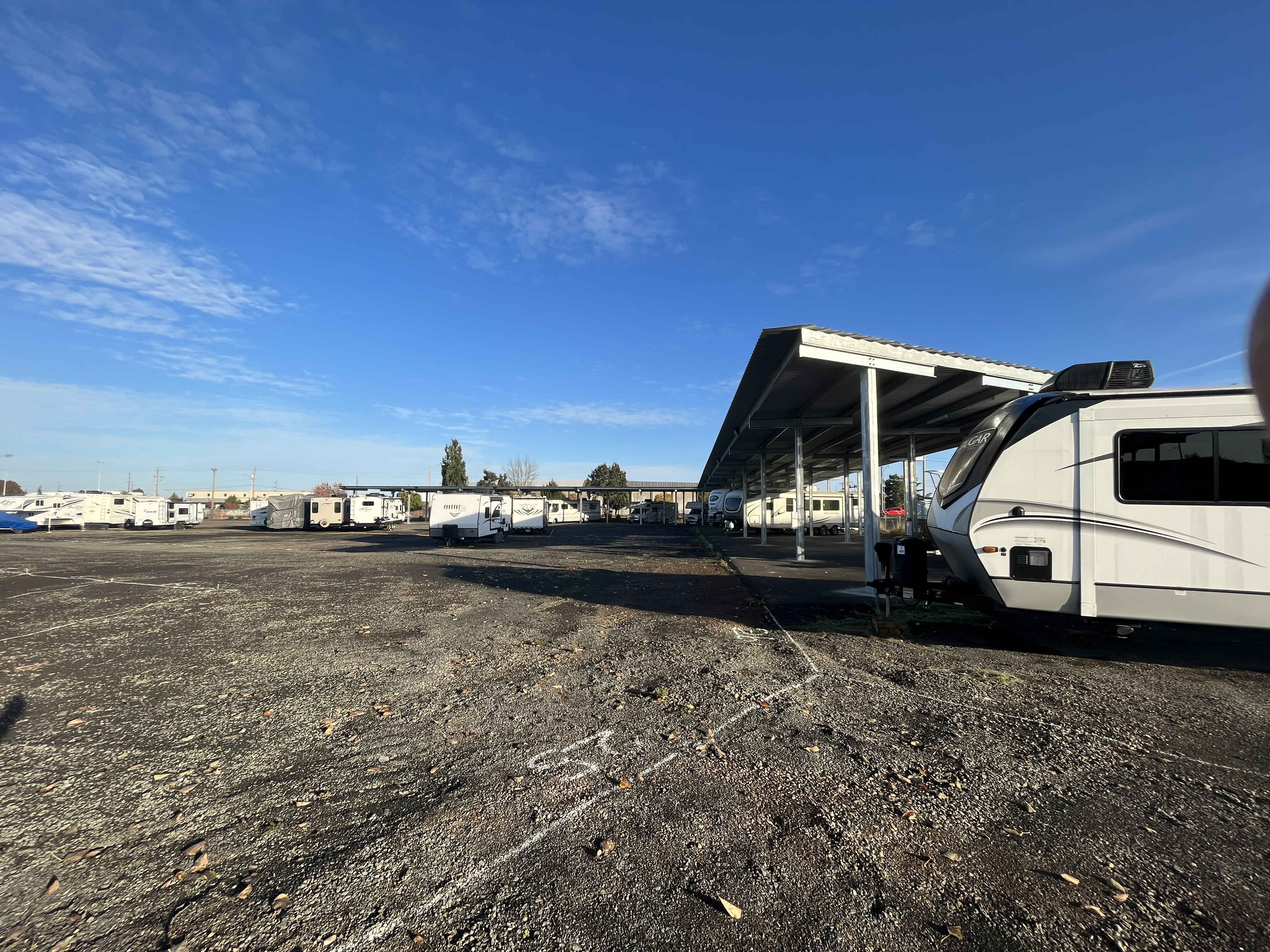 boat and rv parking in Albany OR